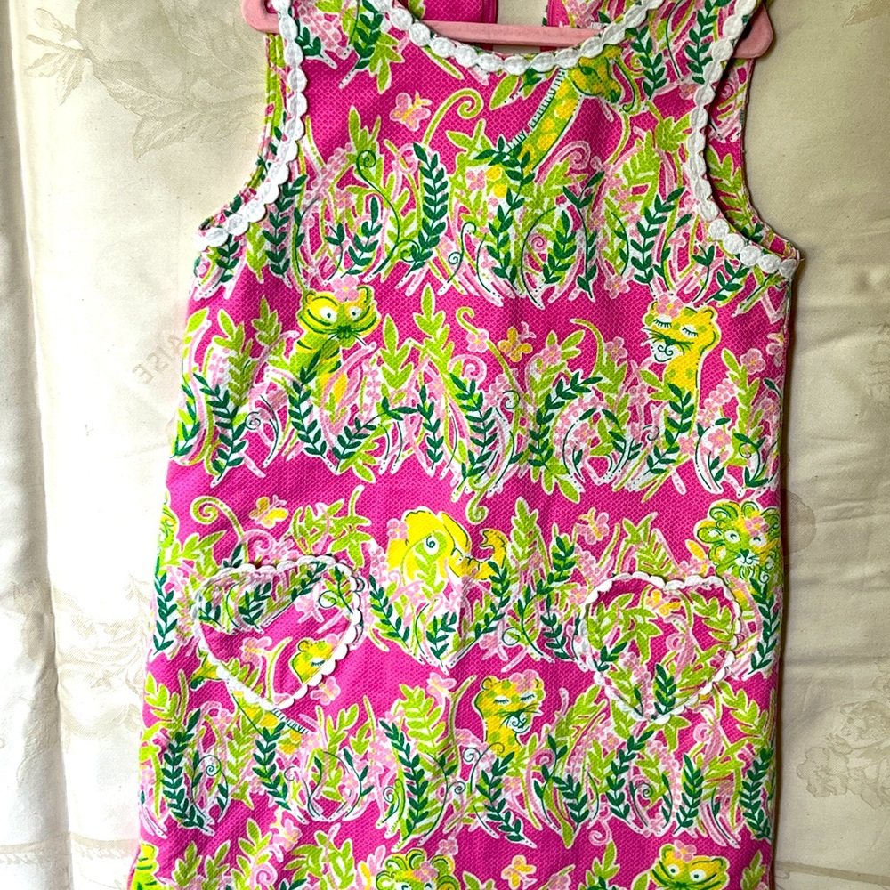 Lily Pulitzer Millionaires Row Lions dress